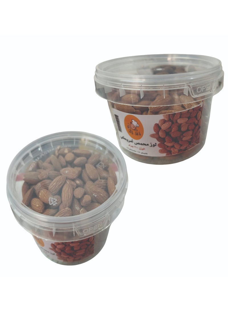 لوز محمص مقشر 300 جرام - Image 2